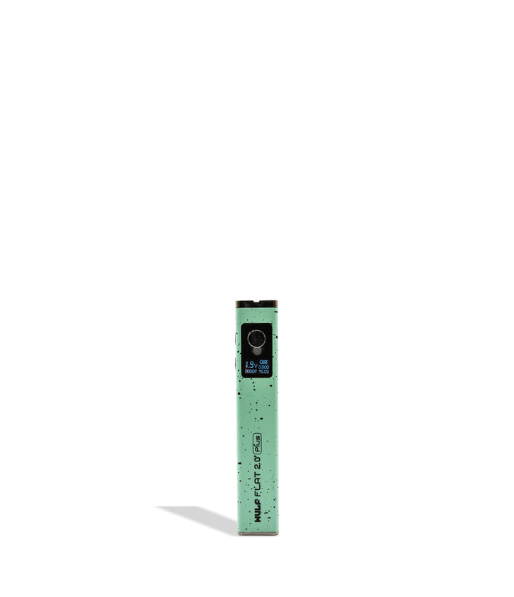 Wulf Mods Flat 2.0 Plus teal black spatter on white background