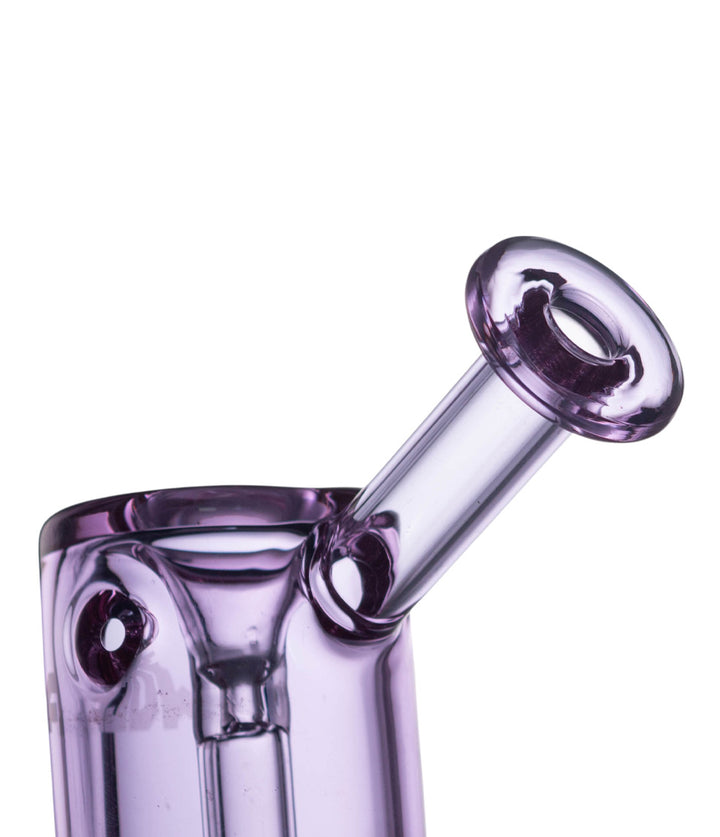 Purple mouth piece view Wulf Mods Rypp Bubbler on white background