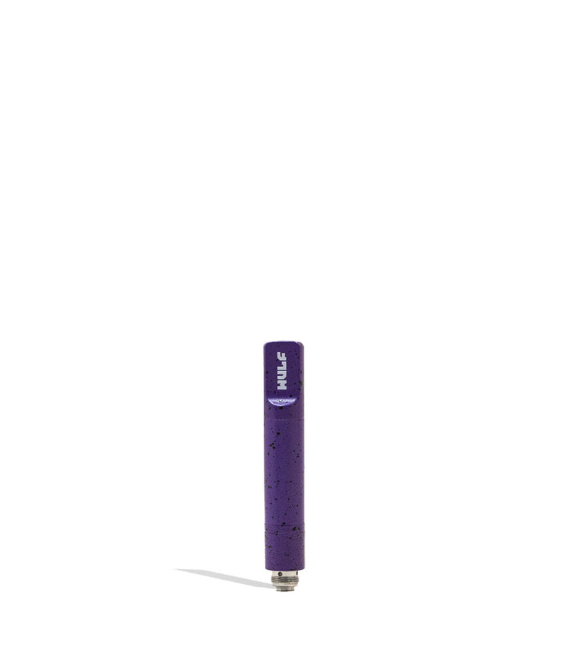 Purple Black Spatter Wulf Mods UNI Max Concentrate Kit Concentrate Tank Front View on White Background
