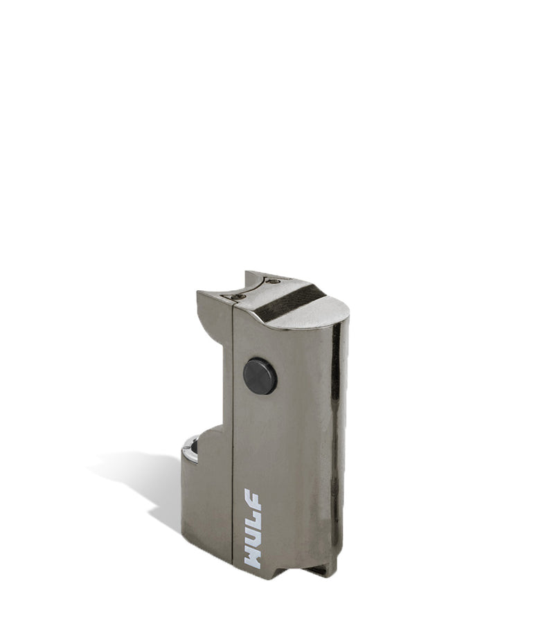 Gunmetal Wulf Mods Micro Plus Cartridge Vaporizer Above View on White Background