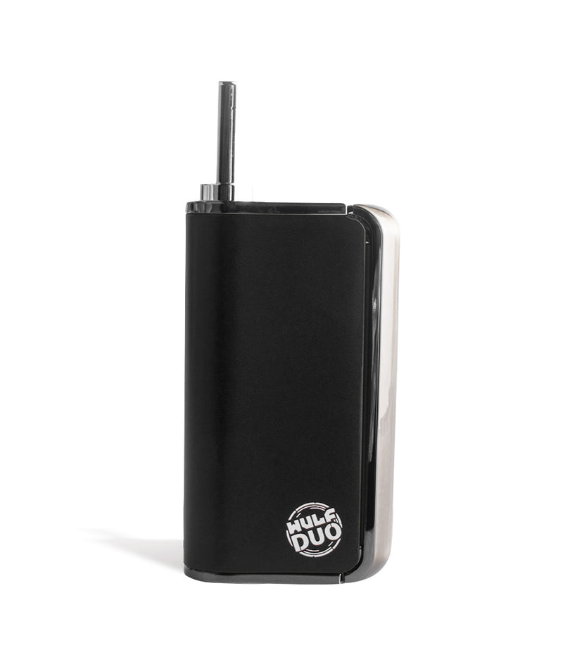 Black Wulf Mods Duo 2 in 1 Cartridge Vaporizer Front View on White Background