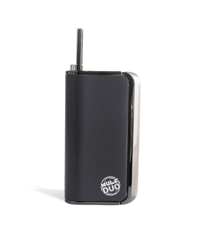 Gunmetal Wulf Mods Duo 2 in 1 Cartridge Vaporizer Front View on White Background
