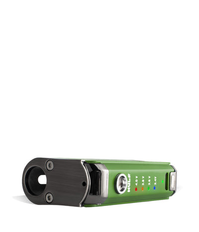 Green Wulf Mods Duo 2 in 1 Cartridge Vaporizer Top View on White Background